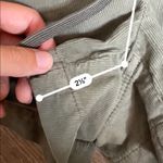 American Eagle  corduroy olive green shorts Photo 2