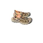 Keen  Women's Sandals Anti Odor‎ Footbed Suede Waterproof Slip-On Brown Orange 11 Photo 3