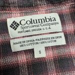 Columbia  Sportswear Plaid Flannel Shirt Women's Size S Long Sleeve Cotton Butto Photo 3