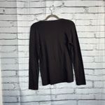 Jones New York Brown Long Sleeve Cotton Shirt Women’s S Classic Minimalist Fall Photo 10