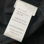 Frank & Eileen  Eileen Button Down Shirt XS Black NEW Minimalist Cotton Classic Photo 7