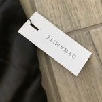 Dynamite  bare wide leg satin jumpsuit Photo 3