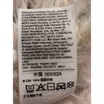 Old Navy Women's Suede & Sherpa Vest Size M 21 1/2" Long x 18 1/2" Pit to Pit Photo 4