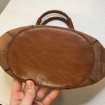 Rina Rich Velvet & Leather Music Top Handle Handbag Brown Photo 6