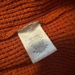 J. Society x Tuckernuck Orange Waffle Knit Cotton Sweater Size S Photo 4