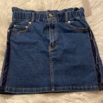 C’isa Jeans Skirt long 16” wide 16” size M brand new with tags Size M Photo 7