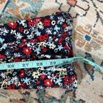 Free People Vibe Check One Piece Black Ditsy Shell Size Medium Boho Photo 14