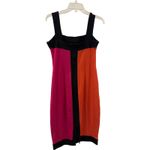 Vintage‎ Tom And Linda Platt Silk Colorblock Dress Jacket M Pink Orange Size M Photo 4