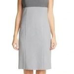 Hugo Boss NWT Women's Dibena Colorblock Stretch Wool Sheath Dress - 4 Photo 0