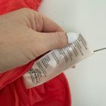 Free People  Women’s Large Coral Ruched Strapless Top Photo 2