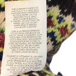 CAbi  Sweater Womens Size M Multicolor Fair Isle Knit Crew Neck Bohemian Festive Photo 5