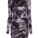 Cinq à Sept Cinq a Sept Marlene Lilac Floral Turtleneck Mini Dress Size US 2 Photo 0