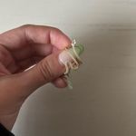 Swavorski Adornia 14K Gold Plated Swarovski Crystal Accented Winding Snake Ring Photo 2