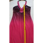 Roulette Women's Two tones halter sleeveless backless maxi dress Size 12. Photo 11
