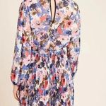 MISA Los Angeles MISA LA Meadow Pleated Juliana Midi Dress Long Sleeve Floral Photo 1