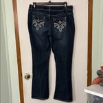 Natural Reflections by Bass Pro Shop Dark Blue Women's Jeans Size 14 Photo 1