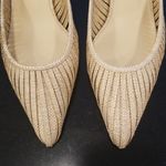 Cult Gaia ππ Alia Mule Sculptural Ball Heel Pointed Toe Natural Raffia EU 39.5 Photo 12