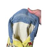 Women’s Yellow Embroidered Flower Sleeveless button front shirt Size undefined Photo 7