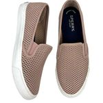 Sperry Seaside Perforated Slip-On Sneaker Blush Rose Leather 7 Photo 0