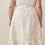 Reformation  lili ruffle midi dress 20 Photo 1