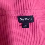 GapBody Ribbed V Neck Long Sleeve Top & Jogger Pants Set Pink Medium Photo 5