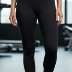 Jockey Sport Black Athletic Leggings Photo 0