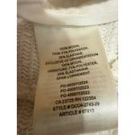 Aritzia Wilfred La Bohe'me Dareau White Sleeveless Smocked Ruffle Crop Top M Photo 4