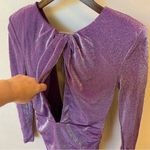 Revolve Michael Costello x  Davey mini dress, backless, keyhole front, ruched, M Photo 4