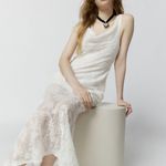Urban Outfitters Kiss the Sky Cowl Neck Midi Dress Photo 3