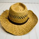 Broner Straw Hat Sz Large Beach Photo Shoot Tan Photo 2