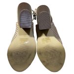 Liliana Cream Perforated Ankle Strap Shootie Bootie Shoe Size 10 Photo 10