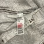 Topshop  Moto Snake Print Cropped Denim Jacket Motorcycle Riding Chick Size 6 Photo 9