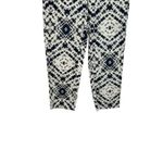 margaret o'leary  Pull-On Pants Stretch Ikat‎ Tie Dye Cream Gray Size Small Photo 6
