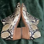 Madewell Snakeskin Print Western Ankle Boots | Style 3463 | Size 8 Photo 4