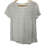 Calia For Carrie Underwood Relaxed Fit White Striped T Photo 0