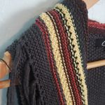Cecico COPY - multicolored sweater vest with frin… Photo 1