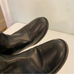 Frye Melissa Button Black Leather Knee High Boot Extended Calf size 9 Photo 3