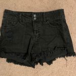 True Craft Black Jean Shorts  Photo 0