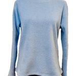 Starting Point Size Small Light Blue Fleece Pullover Polyester Long Sleeve Top Photo 0