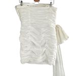 Anthropologie  Hutch Gwen Dress Ivory Size 10 Bridal‎ Bow Photo 6