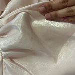 Selkie DaVinci Puff pink and white bow dress Size M Photo 7