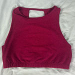 Beyond Yoga  Raspberry Racerback Sports Bra Photo 0