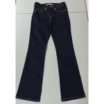 Levi's Dark Blue ‘315 Shaping Bootcut’ Mid-Rise Denim Jeans Pants Bottoms Size 0 (Short)👖 Photo 1