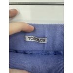 Toad & Co Road & Co Flip Top Lithe Linen Pant Women 14 Blue Minimalist Beach Coastal Photo 2