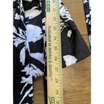 Chico's  Women Size 2 Floral Tie Around Jacket Lightweight City Office Business Photo 5