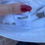 Weekday  voyage mid rise straight leg denim / they fit like a 27 Photo 3