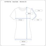 PINK - Victoria's Secret  Iowa State Cyclones T Shirt Women XS Bling NCAA Game Day Photo 6