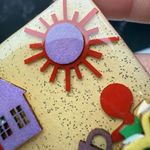 Girl In Wheelchair Bus Stop Signed Little People Pins By Lucinda Brooch Pin Photo 3