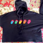 Rolling Stones Women’s Cropped Hoodie Photo 3
