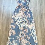 ASTR  the Label Floral Faux Wrap High Low Midi Dress Size S Photo 0